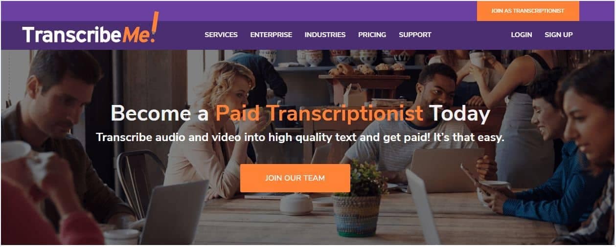 generation transcription jobs for beginners at transcribeme