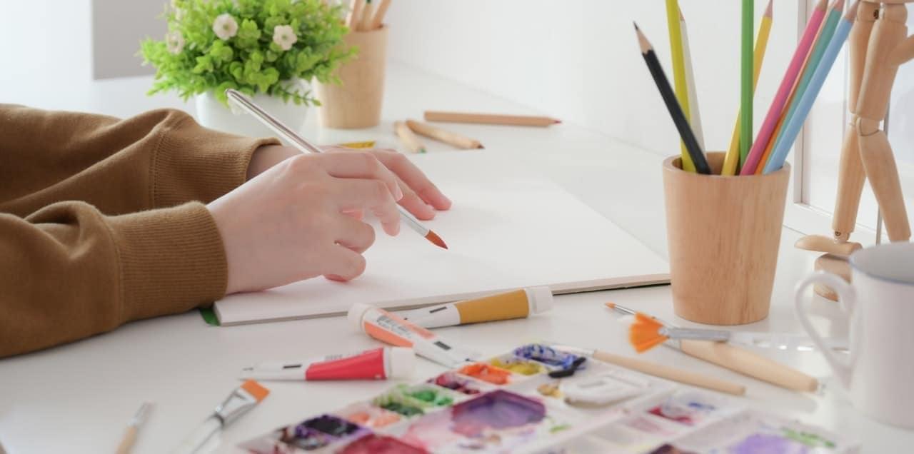 person making money from crafting