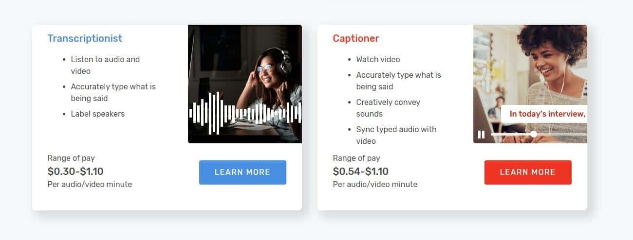 get paid to create video captions at rev