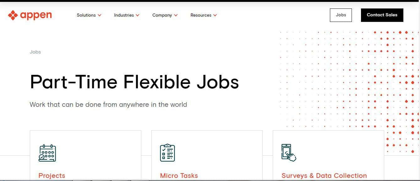 appen transcription jobs from home