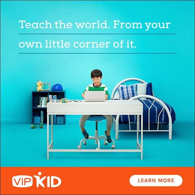 work at home jobs at VIPKid